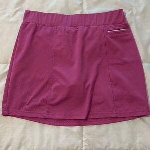 Pebble Beach Dry Luxe Performance Women’s Pink Golf skort size M